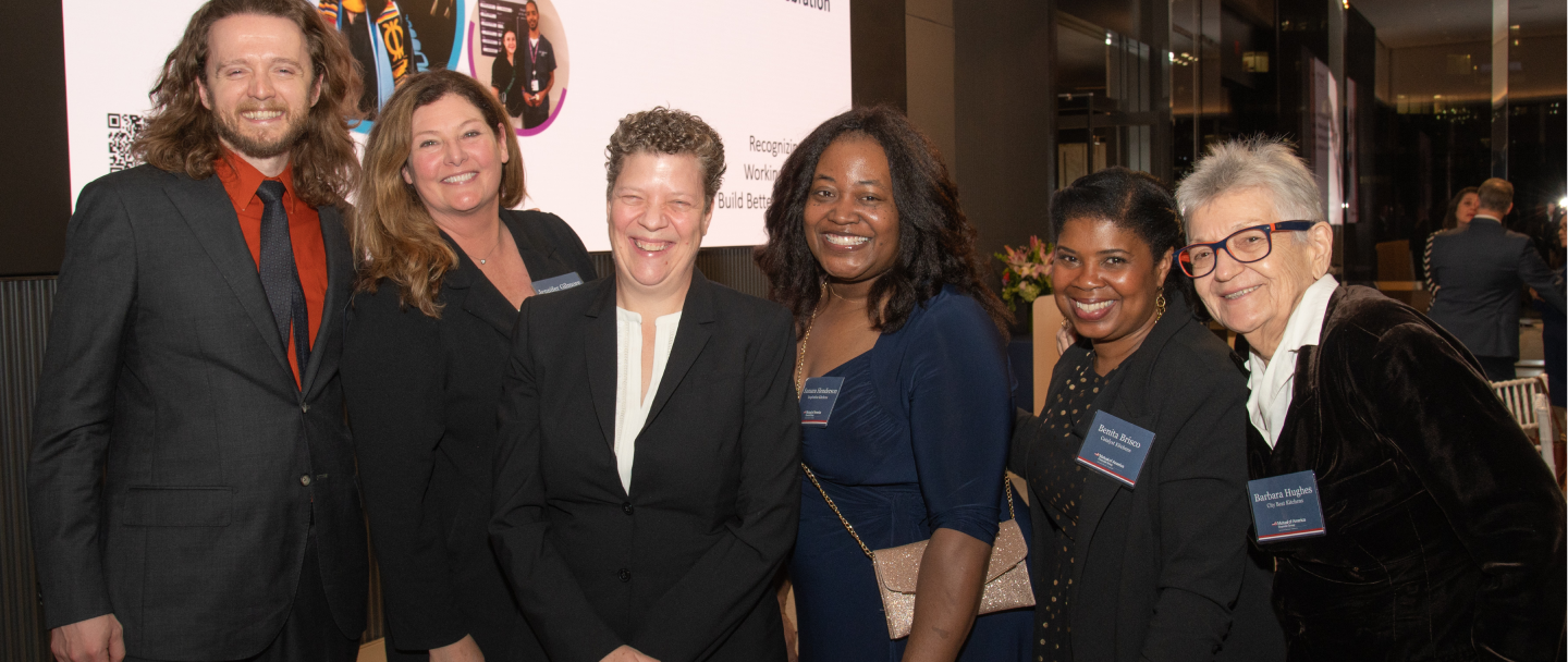 Photo of members of Catalyst Kitchens, the 2023 Thomas J. Moran award winner